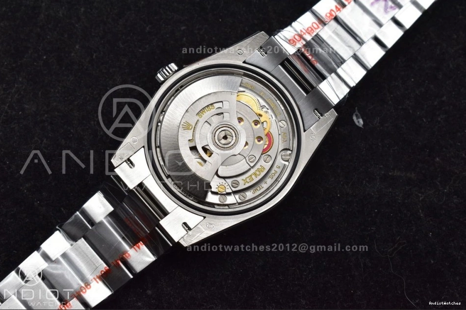 Weight) SS Best 677 Edition 36 QF V5 Dial DayDate on Diamond (Gain Steel FlexibleFit Blue Bracelet vr3255 President 904L 0918